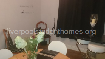 Bar Area in Dining Room