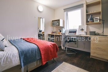 Gold Mini-Studio Bedroom