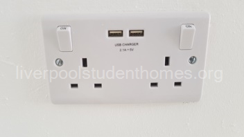 USB socket in all rooms