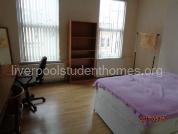 Double bedroom photo taken from side of door