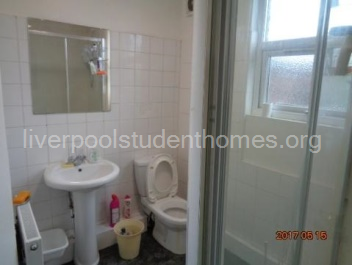 Bathroom with double shower