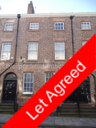 Grade 2 listed elevation, all sash windows have secondary glazing for insulation.